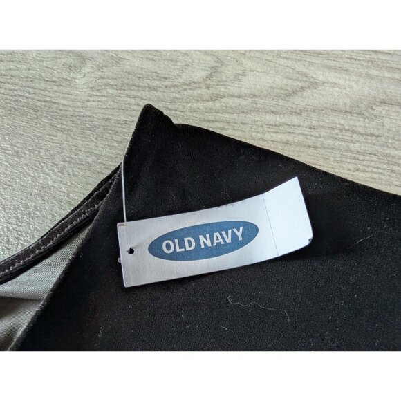 Old Navy Black Velvet Plus Size 3X Sleeveless V-Neck Tank Top NWT - Picture 4 of 8